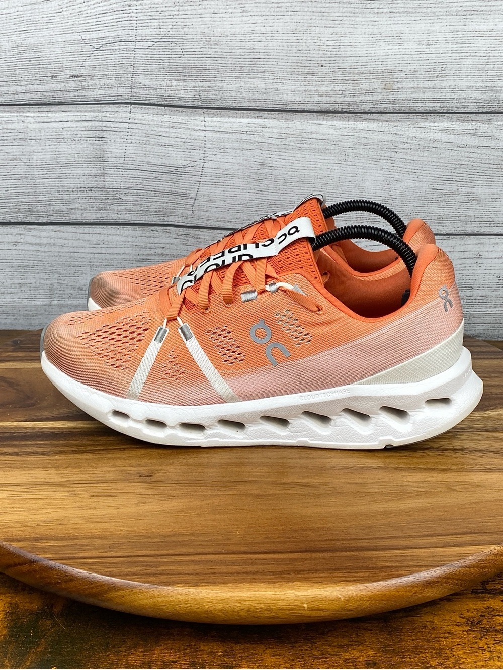 ON Running Cloudsurfer Flame Orange Women’s Running Shoes Sneaker Size 10